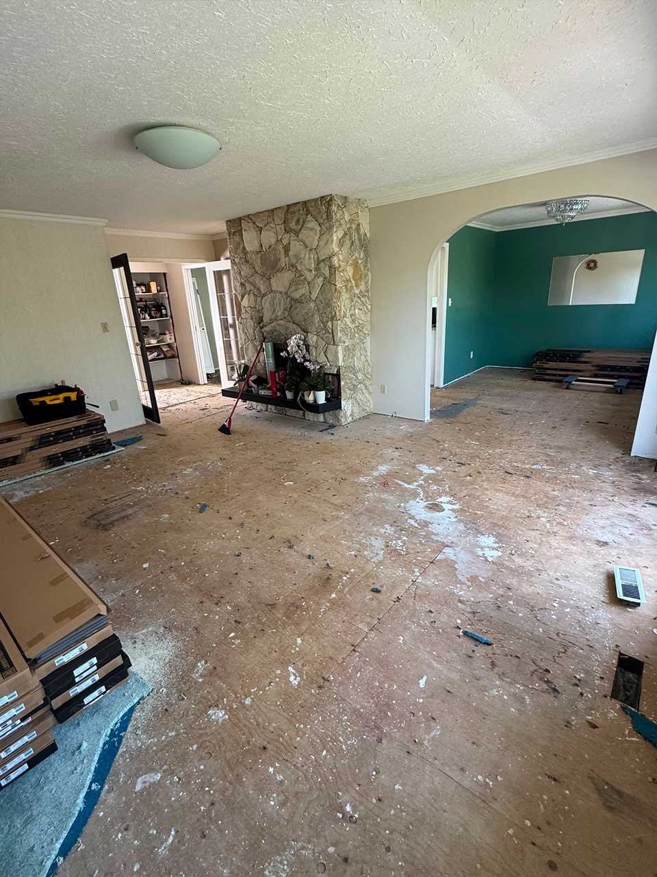 Before Flooring Installation